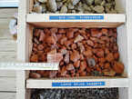 Prüfung des Schichtmaterials
